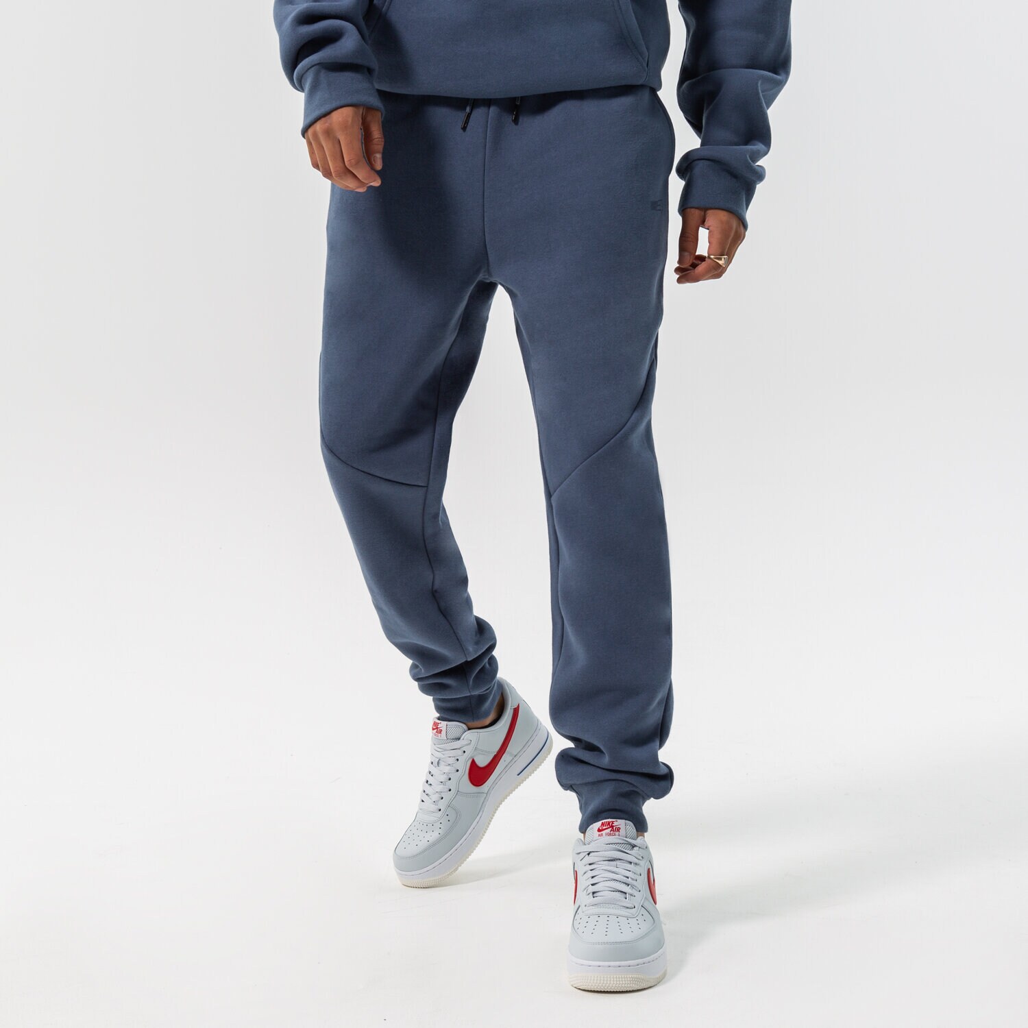 Muške hlače CONFRONT HLAČE CONFRONT BASIC PANTS CF322SPM90004 plava