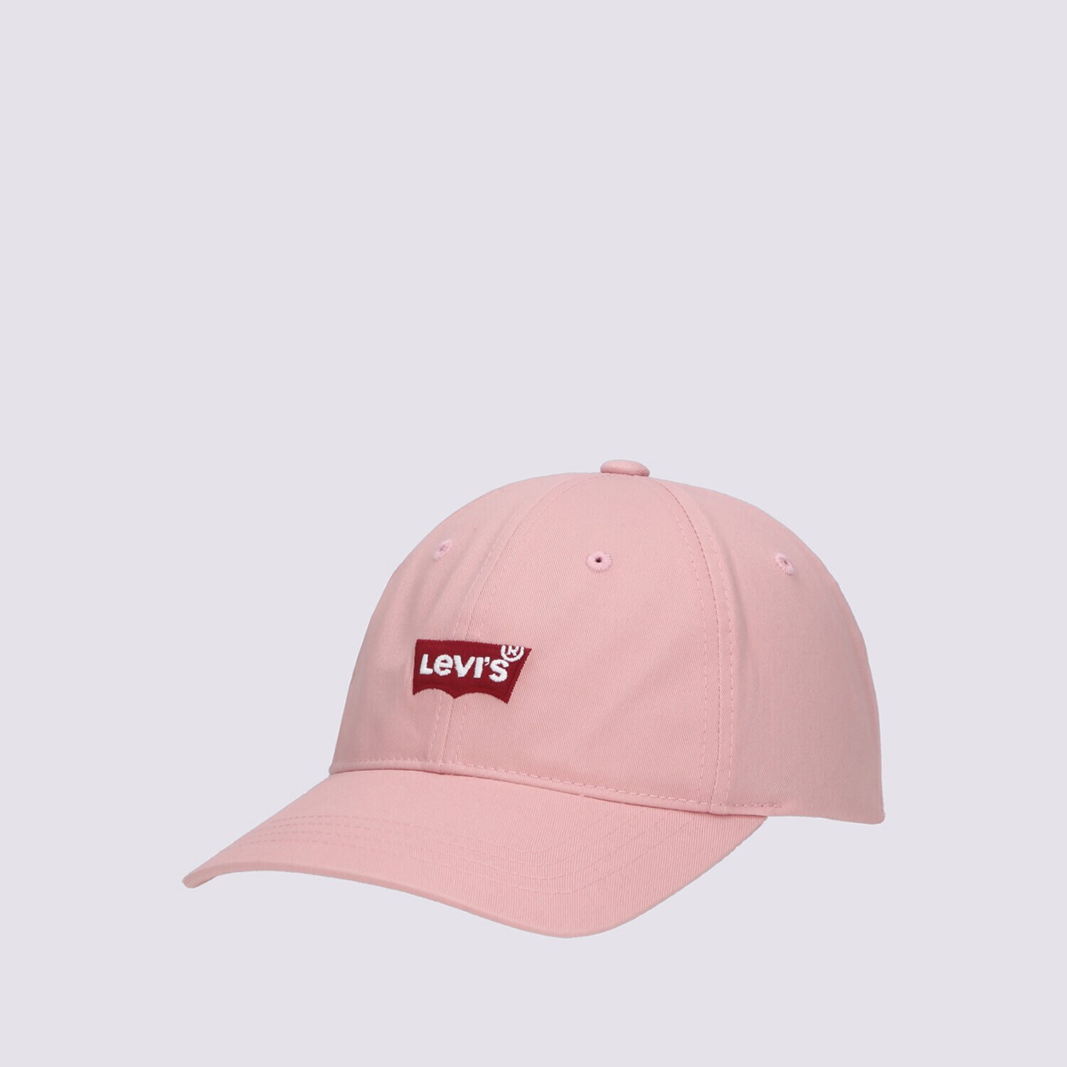 Ženske kape sa šiltom LEVI'S KAPA MID BATWING BASEBALL CAP D5460-0004 ružičasta