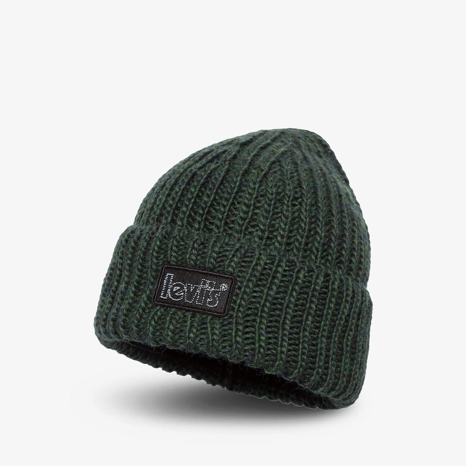 Ženske zimske kape LEVI'S KAPA CHUNKY BEANIE D7257-0002 zelena