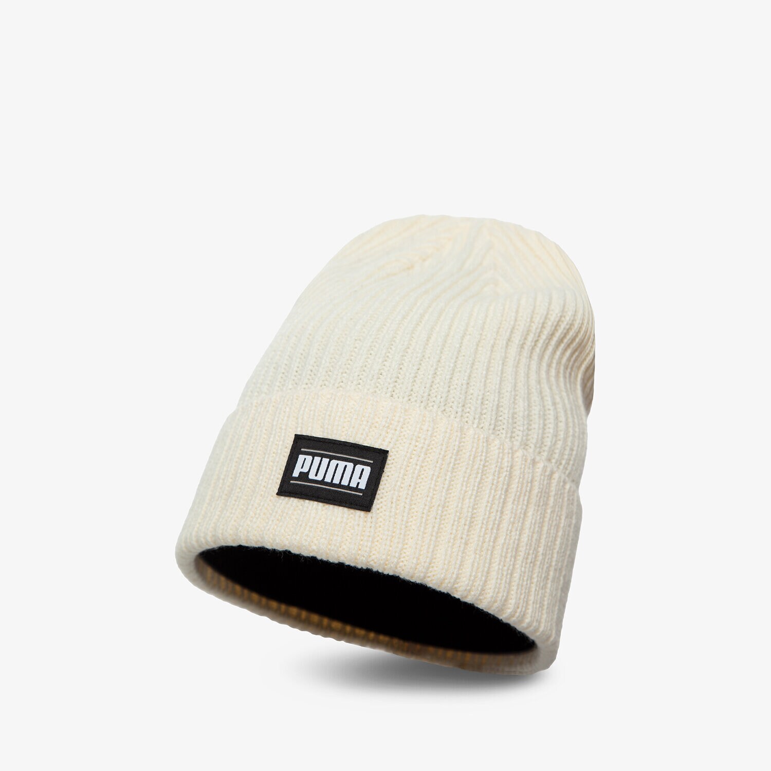 Ženske zimske kape PUMA KAPA RIBBED CLASSIC CUFF 024038 04 bijela
