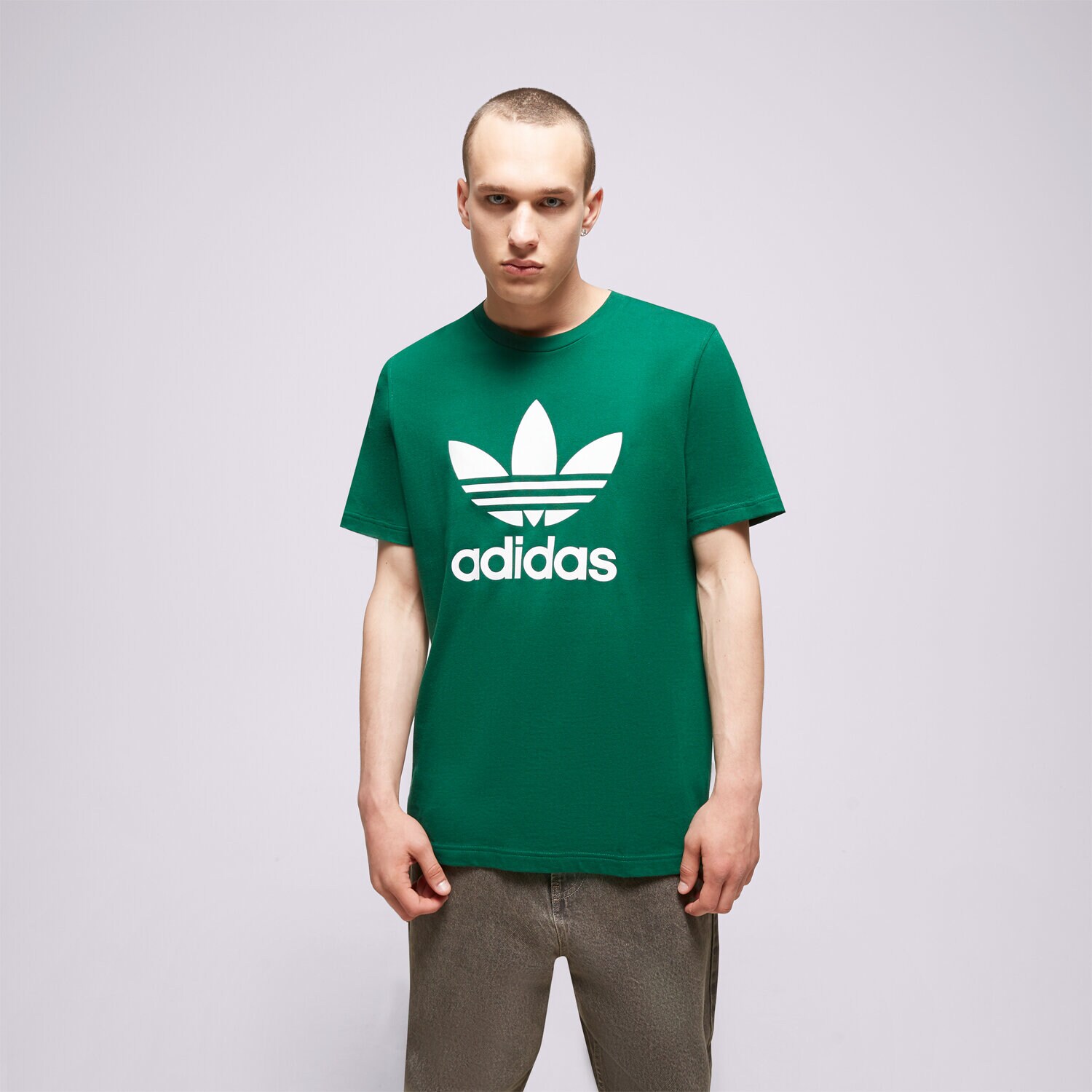 Muške majice ADIDAS T-SHIRT TREFOIL IA4819 zelena