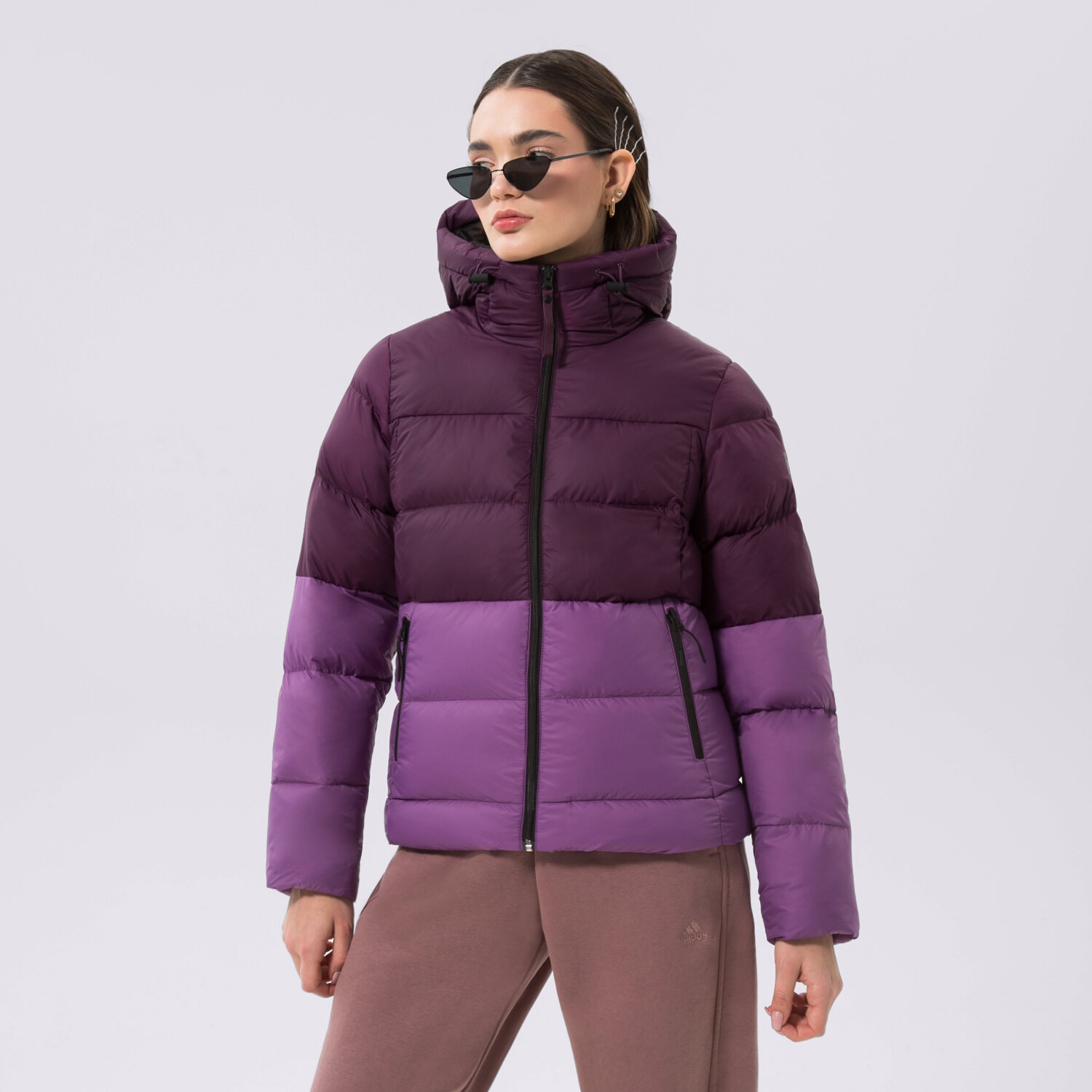 Ženske zimske jakne HELLY HANSEN JAKNA ZIMSKA W ACTIVE PUFFY JACKET 53612670 ljubičasta