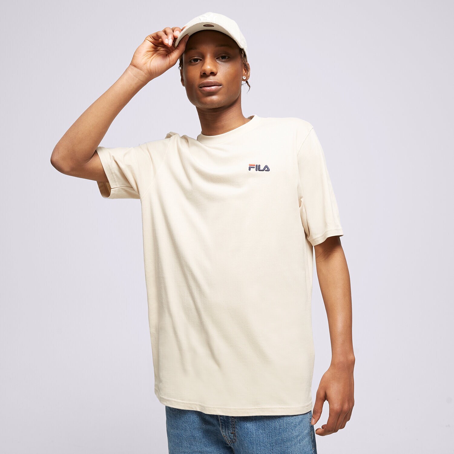 Muške majice FILA T-SHIRT DRINGO SS23SPM229513 siva