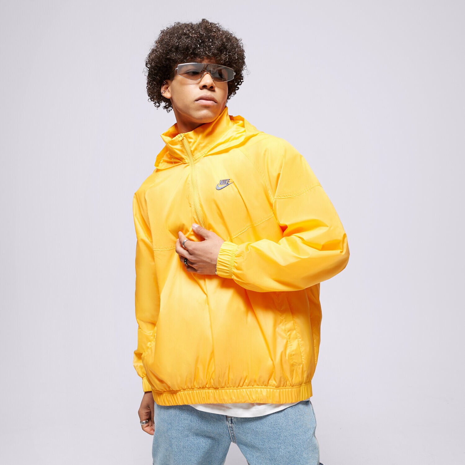 Muške prijelazne jakne NIKE JAKNA M NK WR ANORAK JKT DQ4910-717 žuta