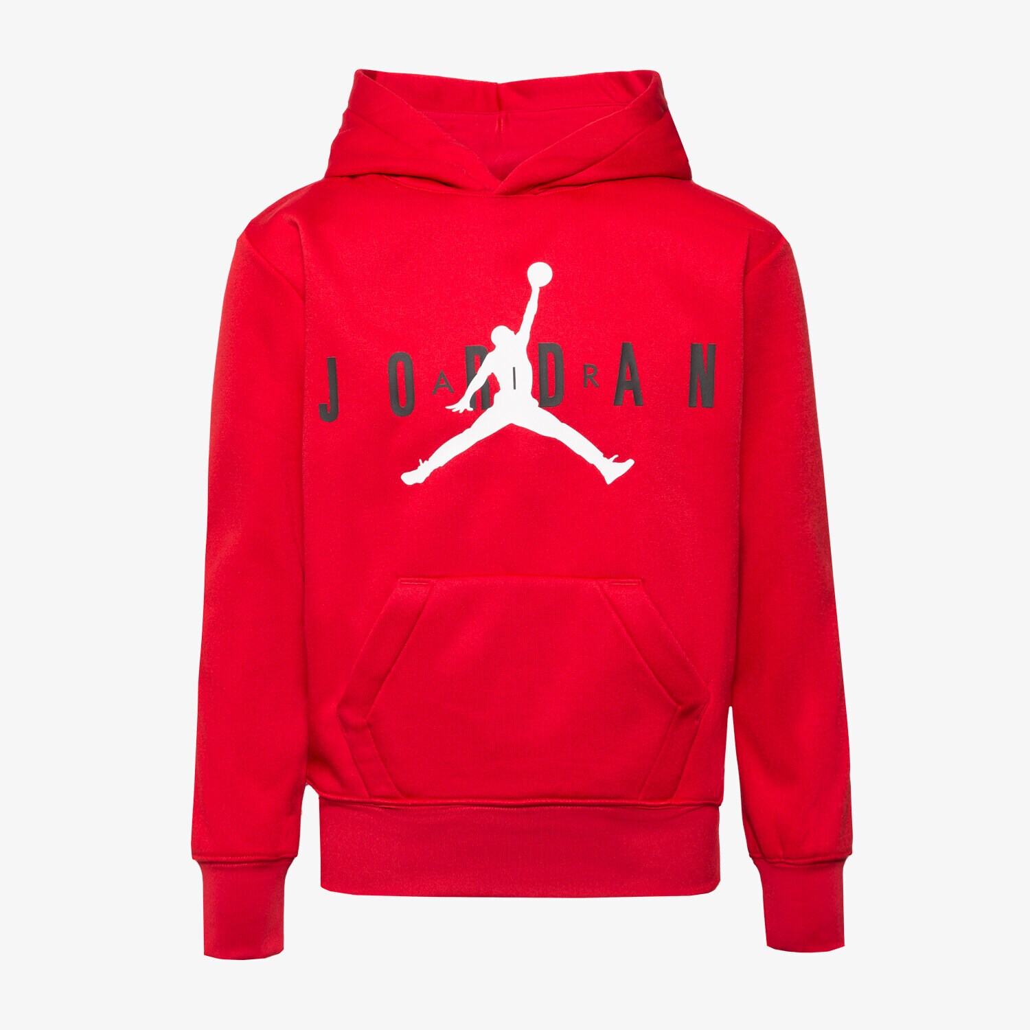 Dječje dukserice JORDAN VESTA S KAPULJAČOM JUMPMAN PULLOVER BOY 95B910-R78 crvena