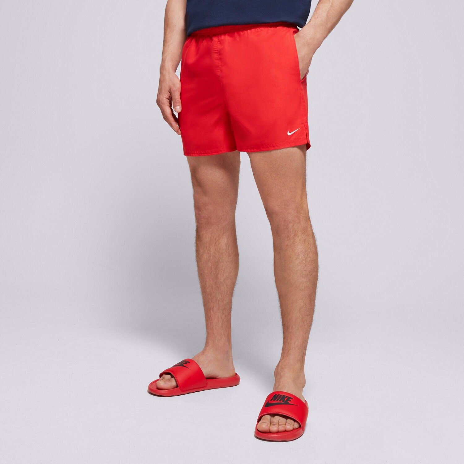 Muške kratke hlače NIKE SWIM  KRATKE HLAČE ESSENTIAL 5" NESSA560-614 crvena