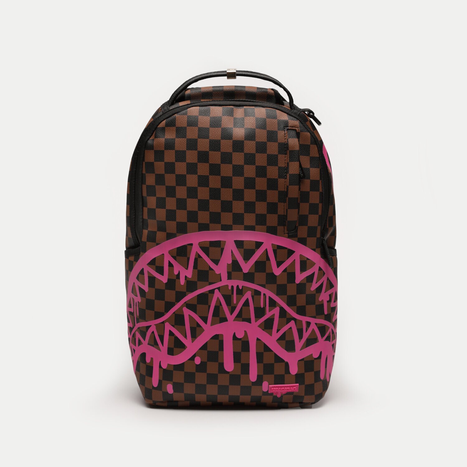 Dječje ruksaci SPRAYGROUND RUKSAK PINK DRIP BROWN CHECK DLX BACKPACK 910B5077NSZ šarena