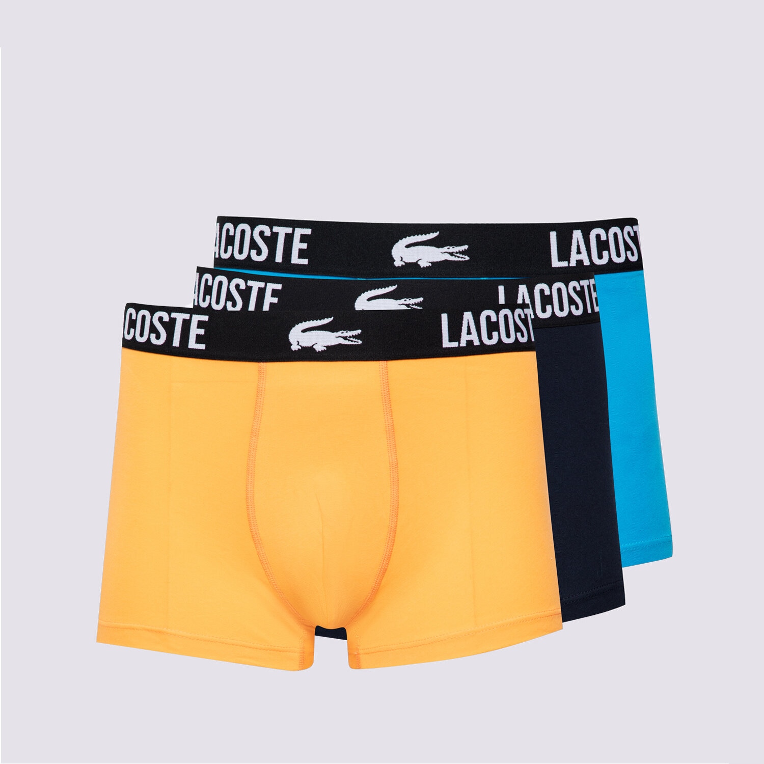 Muške donje rublje LACOSTE BOKSERICE 3 PACK BOXERS SHORTS 5H1309.FUC šarena