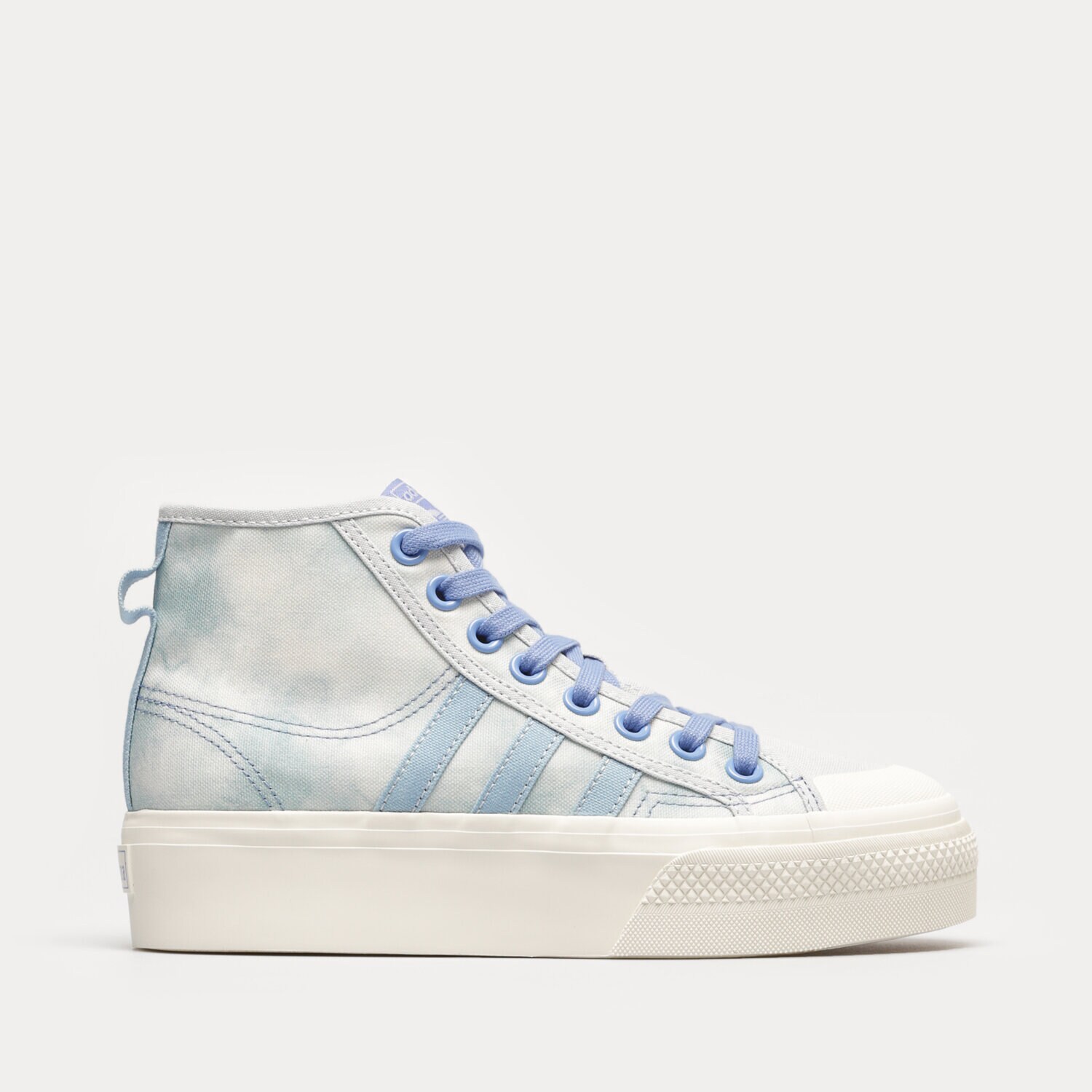 Ženske tenisice ADIDAS NIZZA PLATFORM MID W HQ4327 plava