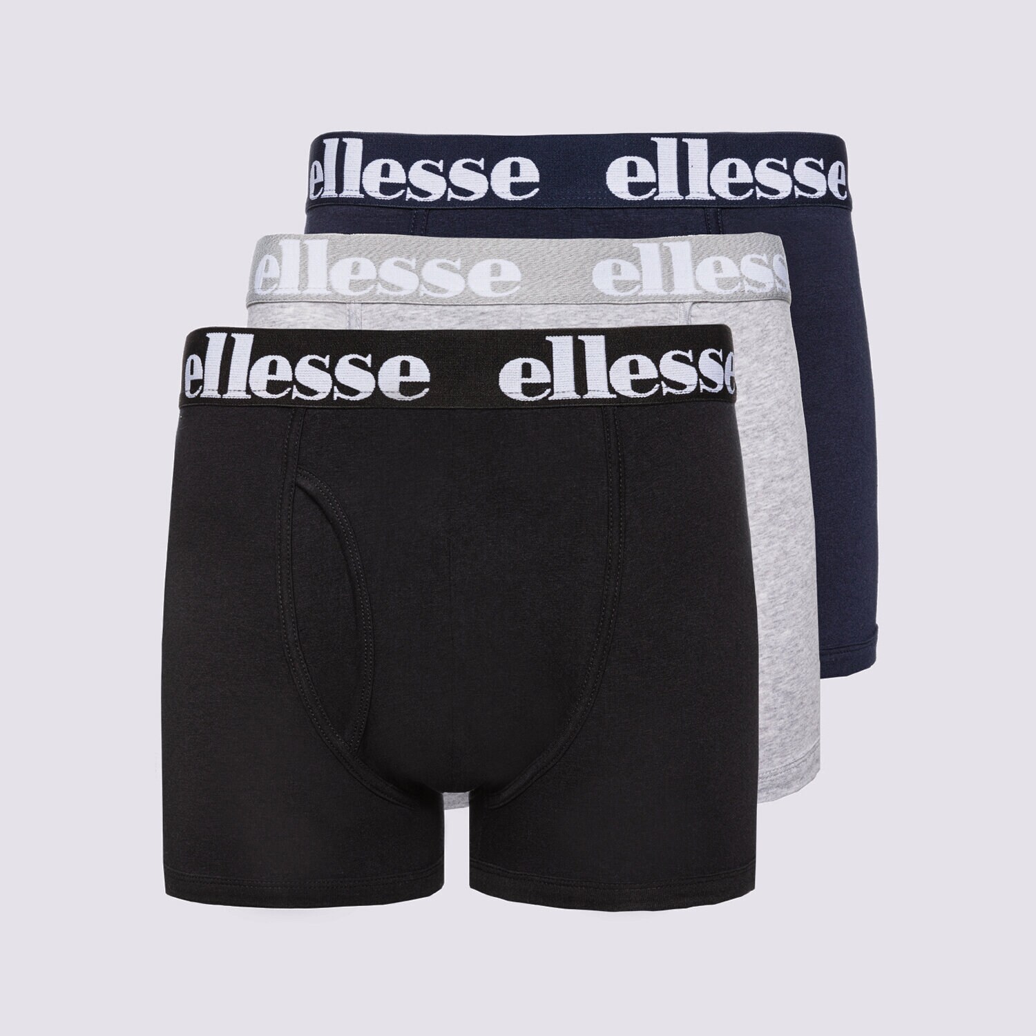 Muške donje rublje ELLESSE BOKSERICE HALI 3PK BOXERS BLK/GREY/NAVY SHAY0614080 šarena