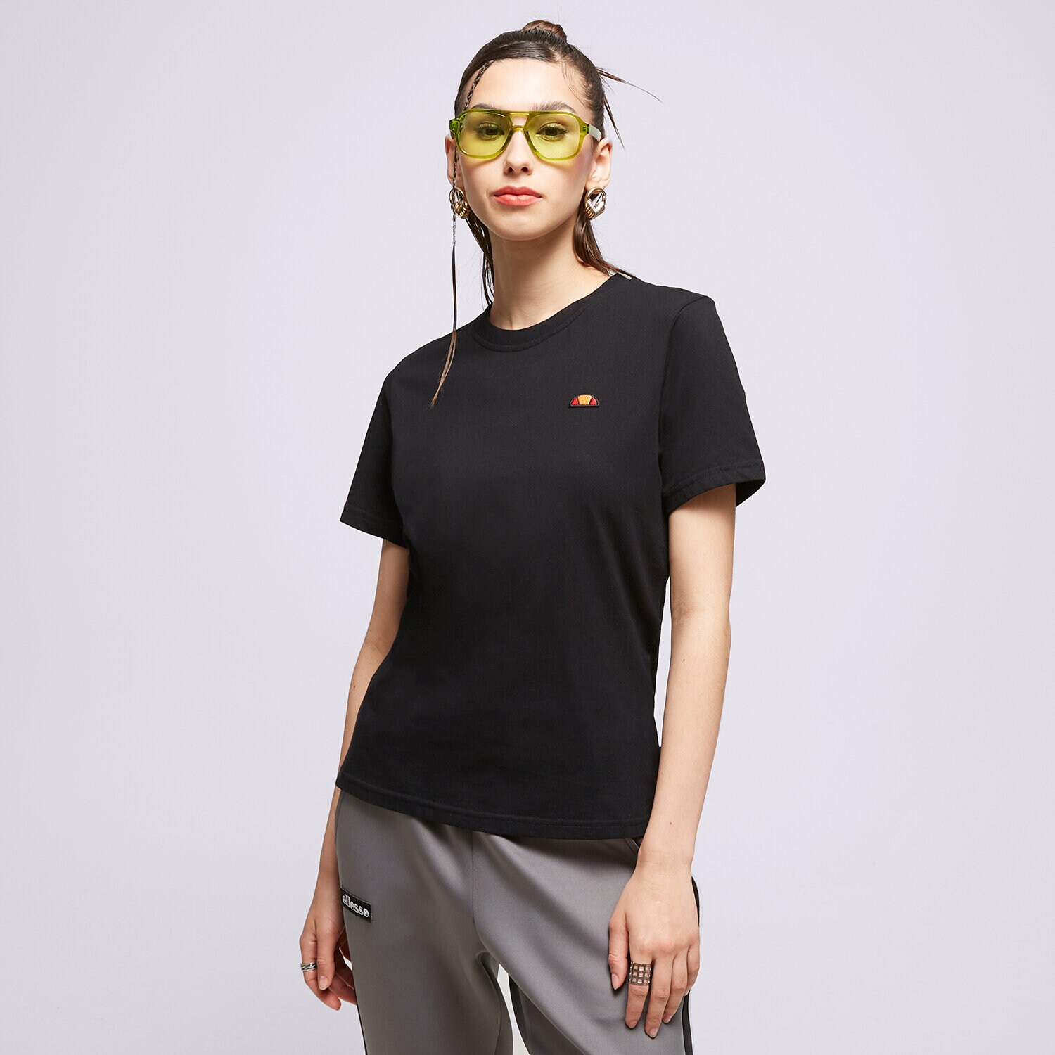 Ženske majice ELLESSE T-SHIRT MELINDA BLACK SMG19604011 crna