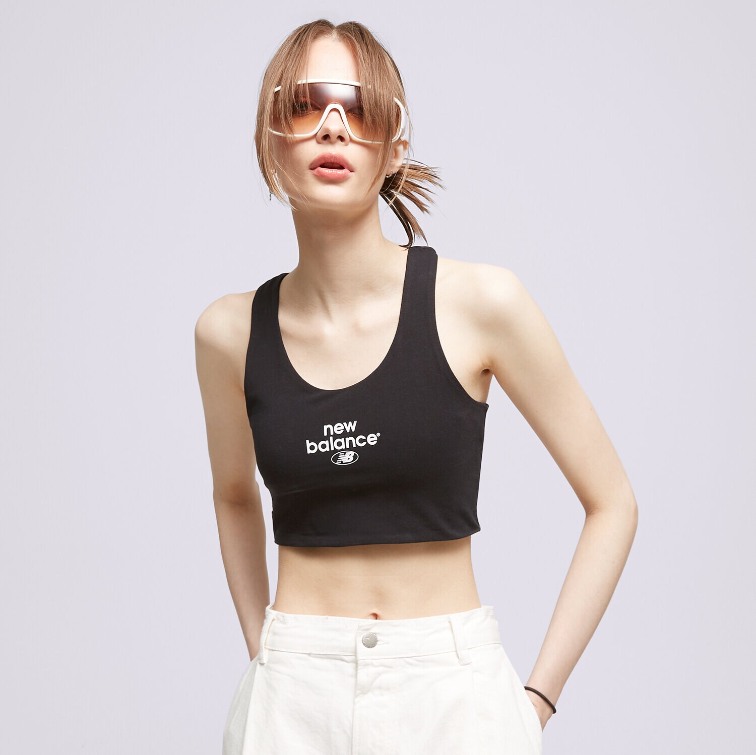 Ženske majice NEW BALANCE TOP ESSENTIALS REIM WB31500BK crna