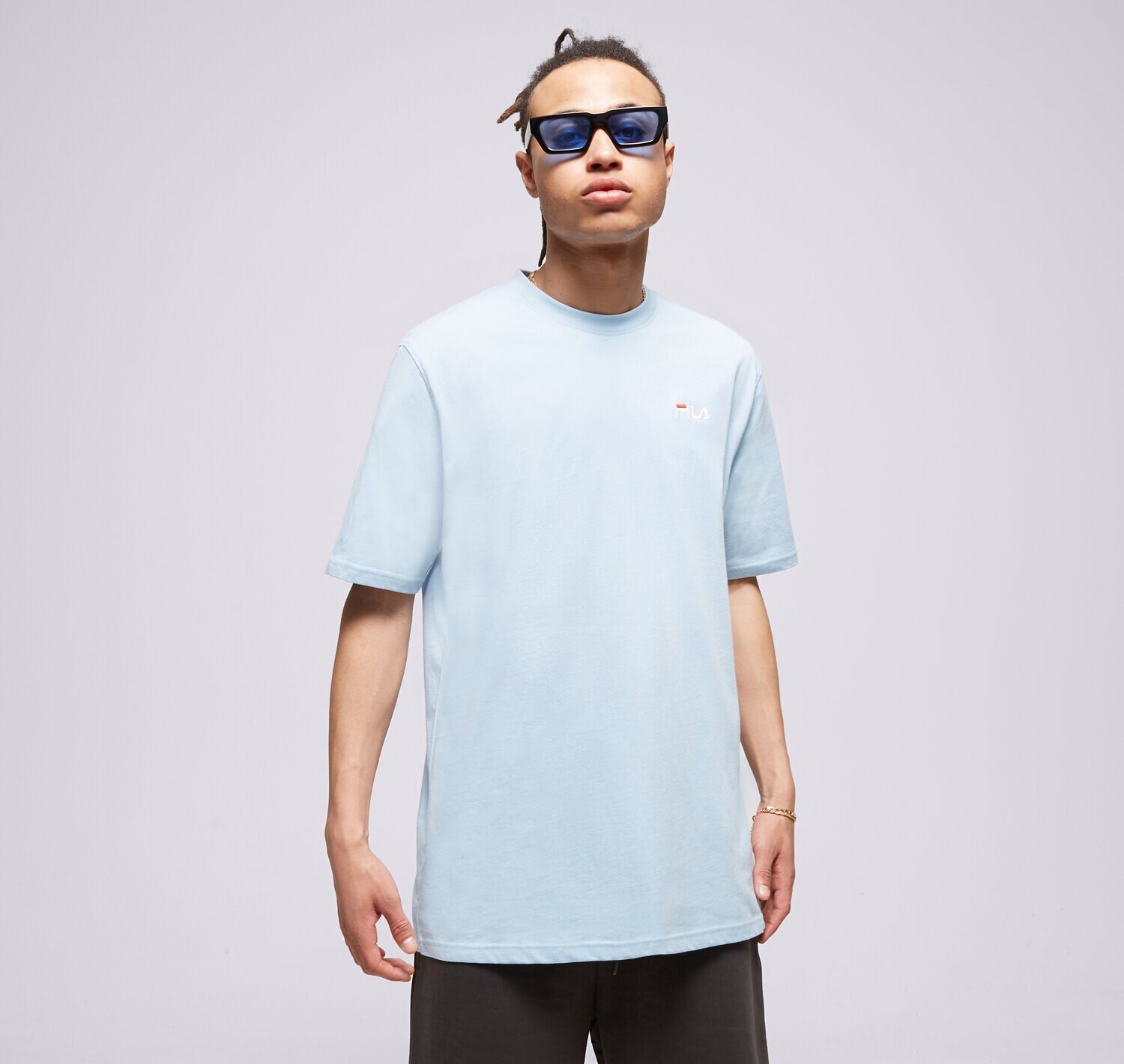 Muške majice FILA T-SHIRT DRINGO SS23SPM229509 plava