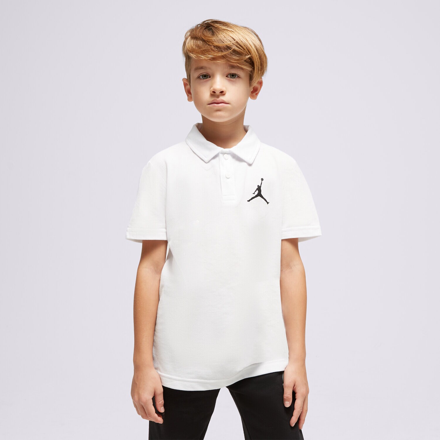 Dječje majice JORDAN T-SHIRT POLO JDB JUMPMAN POLO BOY 95C217-001 bijela