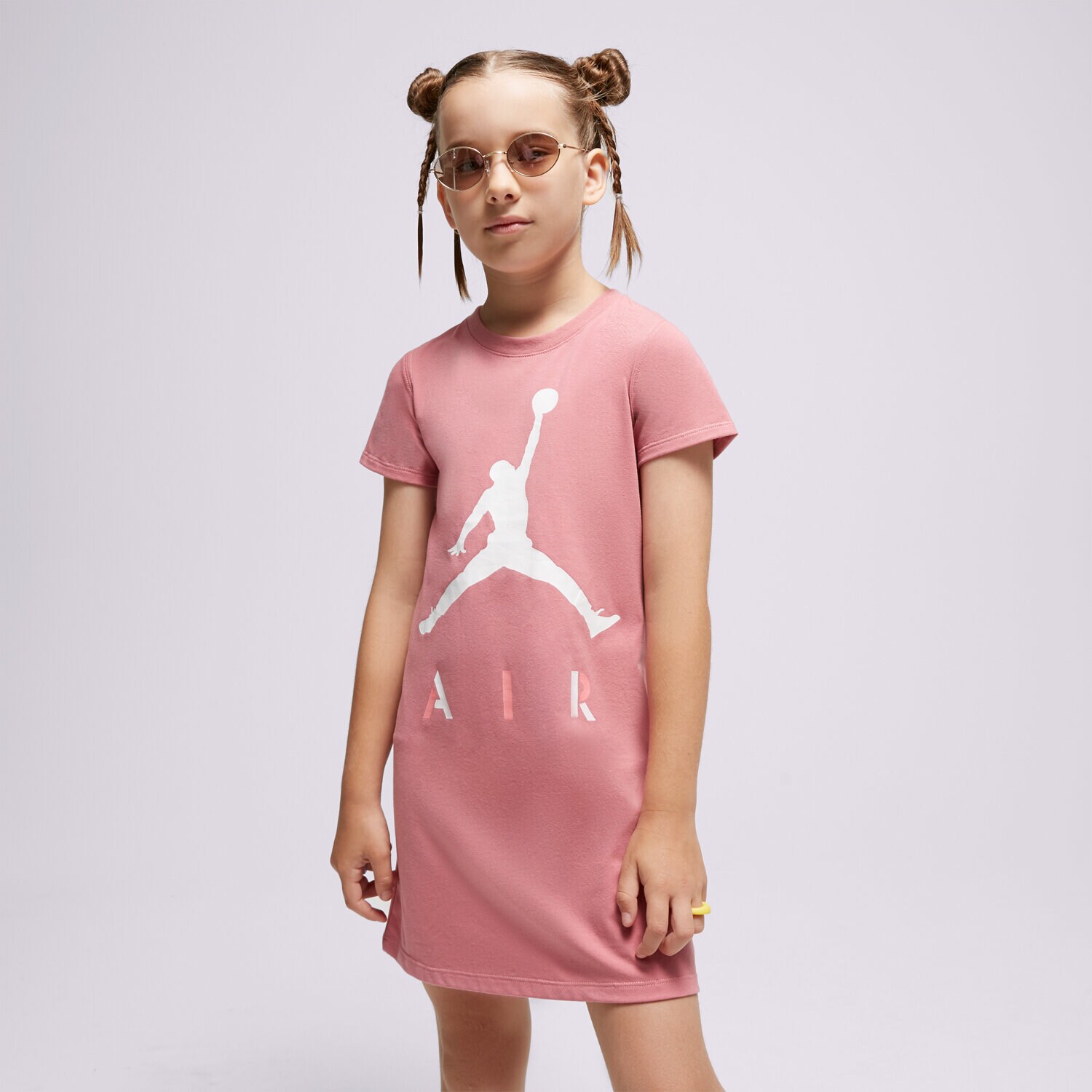 Dječje kratke hlače i haljine JORDAN HALJINA AIR JORDAN FOCUS TRENIRKAS GIRL 45C428P9I ružičasta