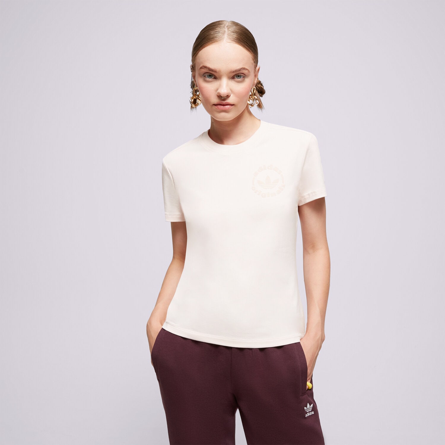 Ženske majice ADIDAS T-SHIRT T-SHIRT GRAPHIC IC6046 ružičasta