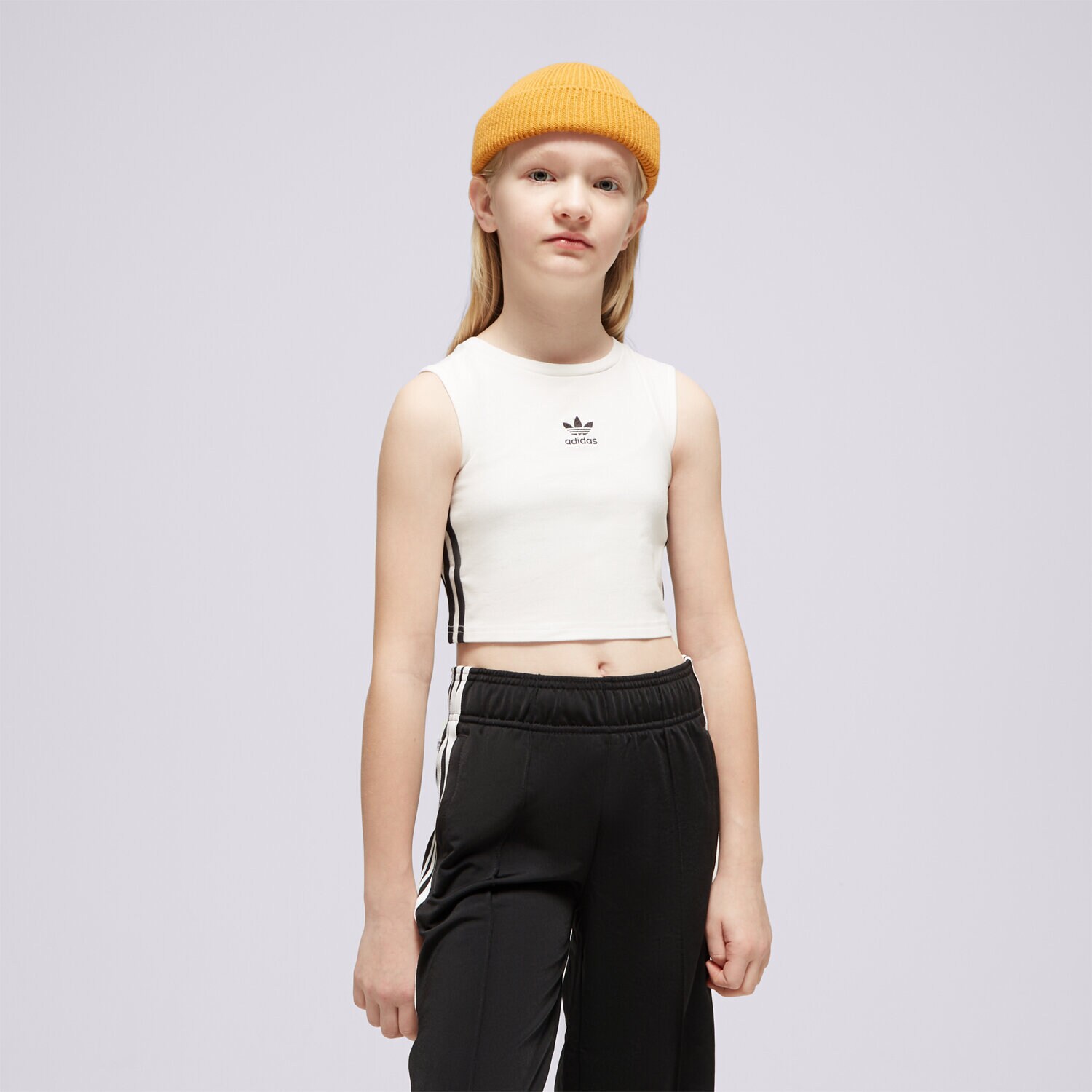 Dječje majice ADIDAS T-SHIRT CROP TANK                           GIRL IC3129 bijela
