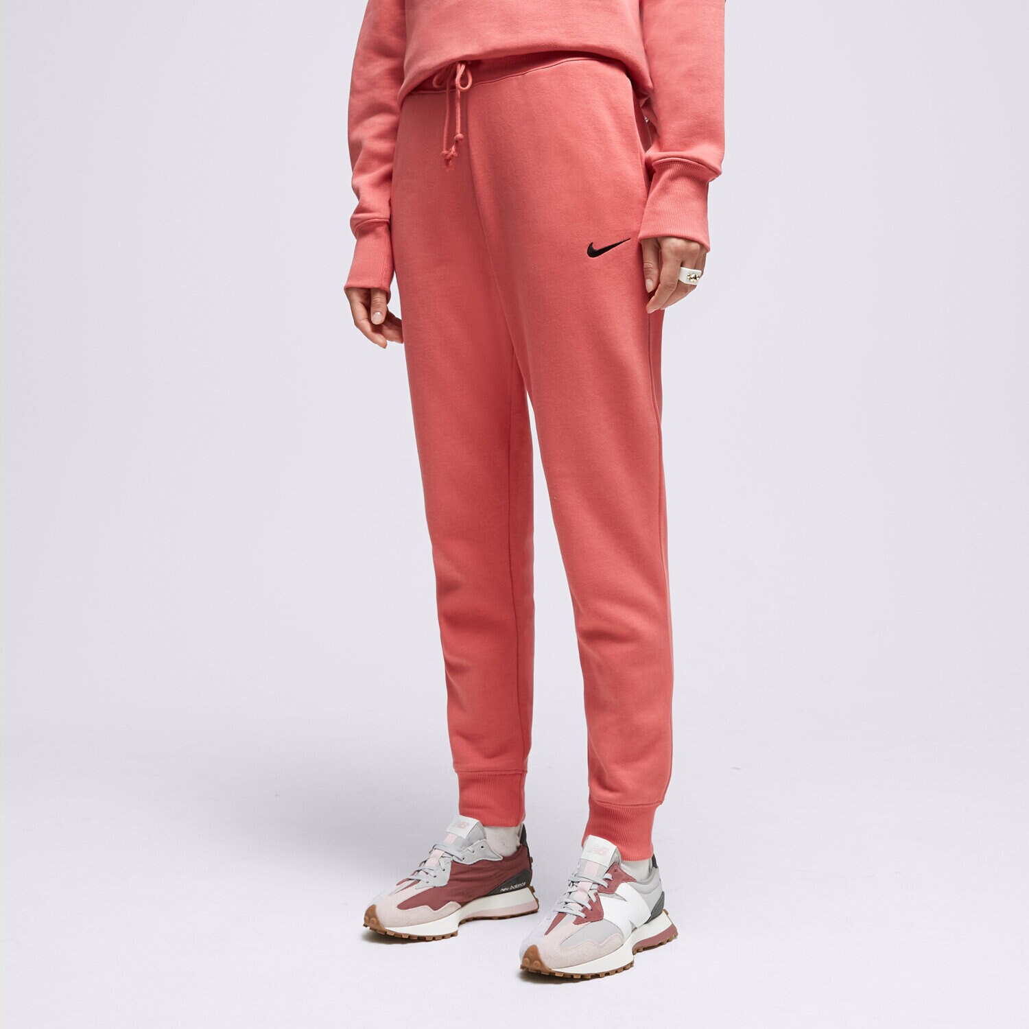 Ženske hlače NIKE HLAČE MIDI SWSH JOG ADOBE PANTS FD0893-655 ružičasta