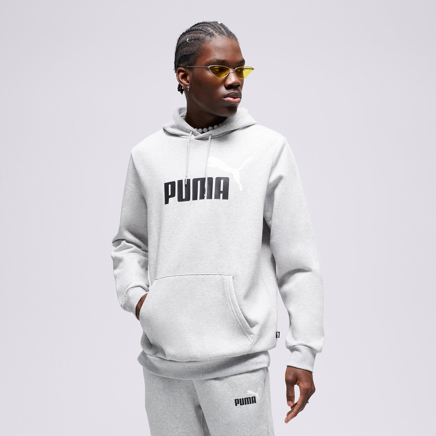 Muške dukserice PUMA VESTA S KAPULJAČOM CORE 58676404 siva