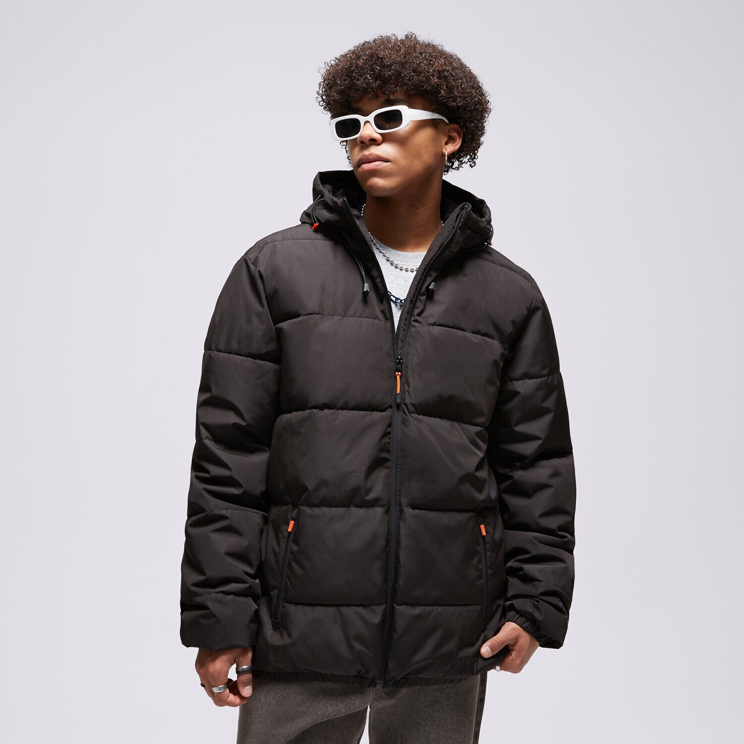Muške zimske jakne CONFRONT JAKNA ESSENTIAL JACKET BLACK CF323KUM18001 crna