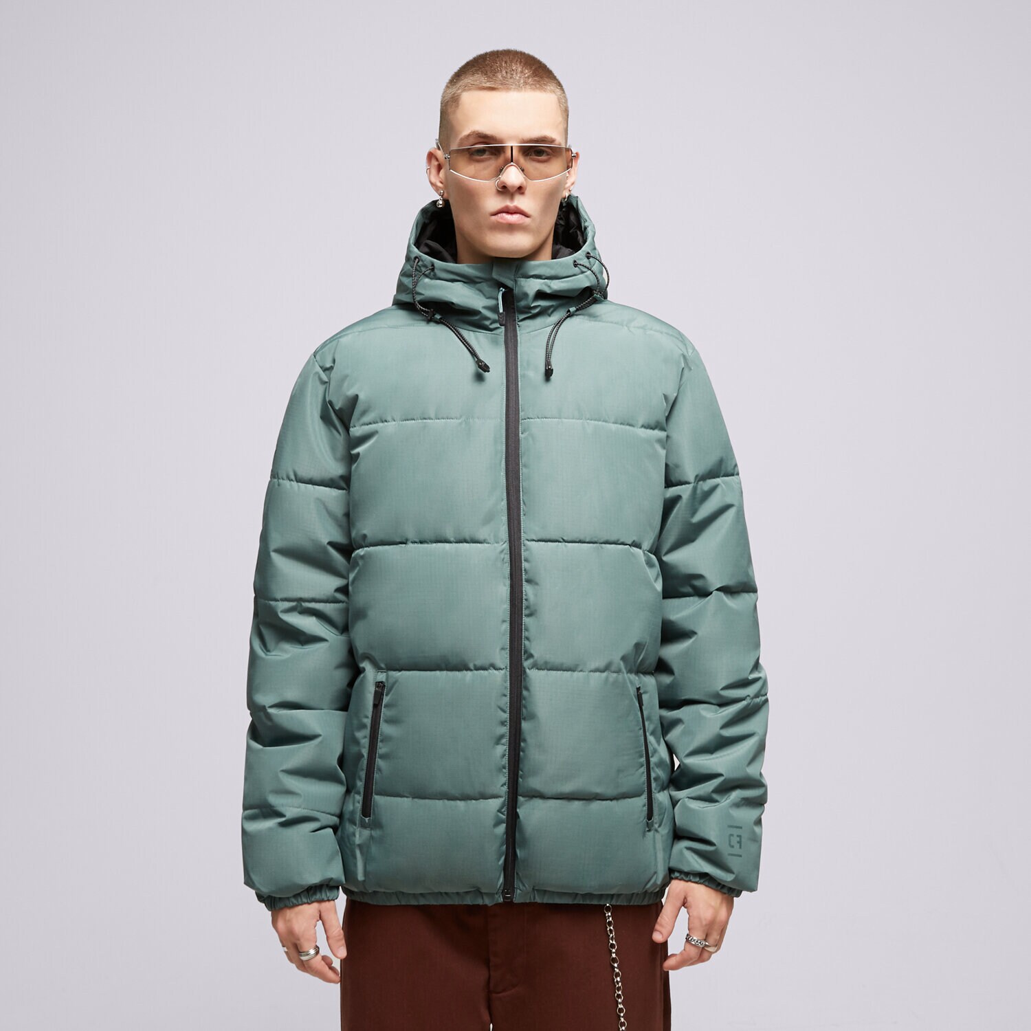 Muške zimske jakne CONFRONT JAKNA ESSENTIAL JACKET GREEN CF323KUM18002 zelena