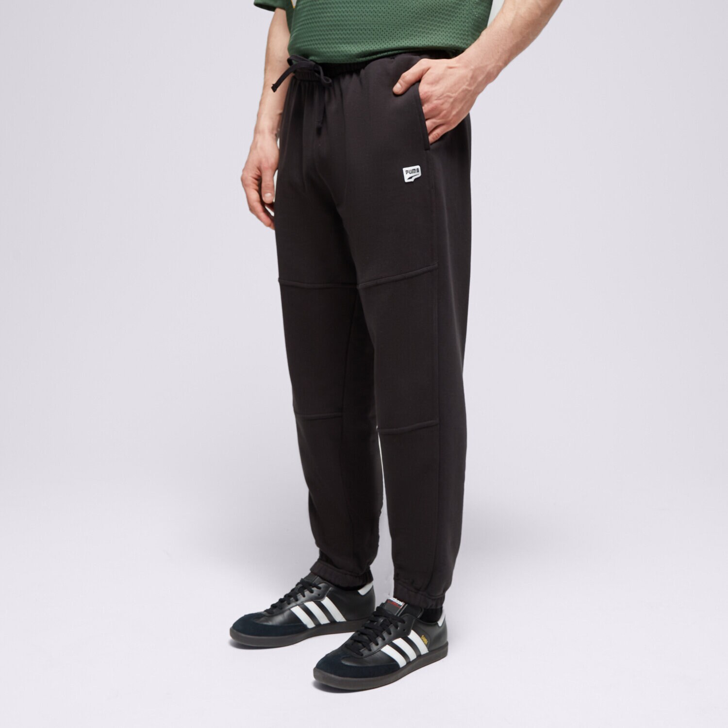 Muške hlače PUMA HLAČE DOWNTOWN 62128701 crna