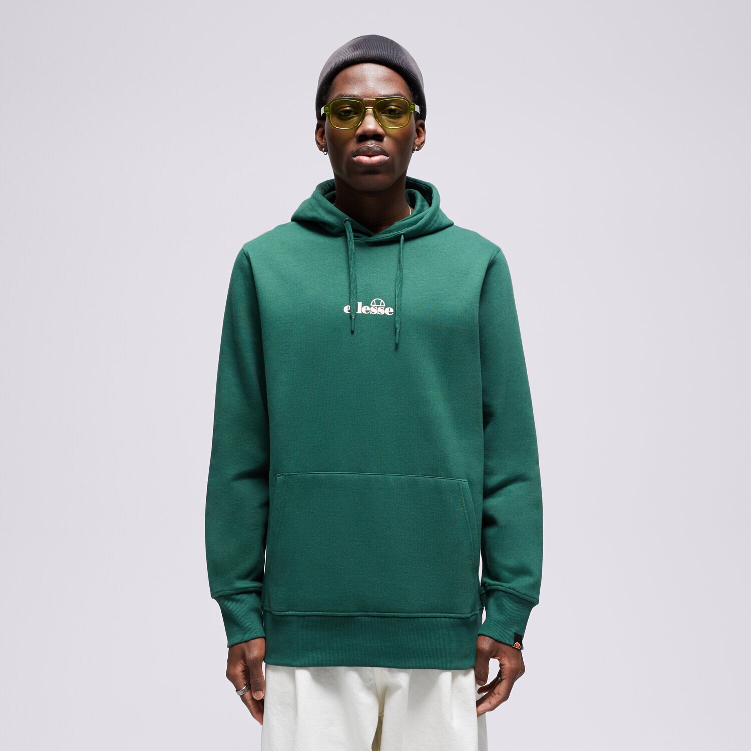 Muške dukserice ELLESSE VESTA S KAPULJAČOM   PERSHUTA OH HOODY DGREEN SHT16466502 zelena
